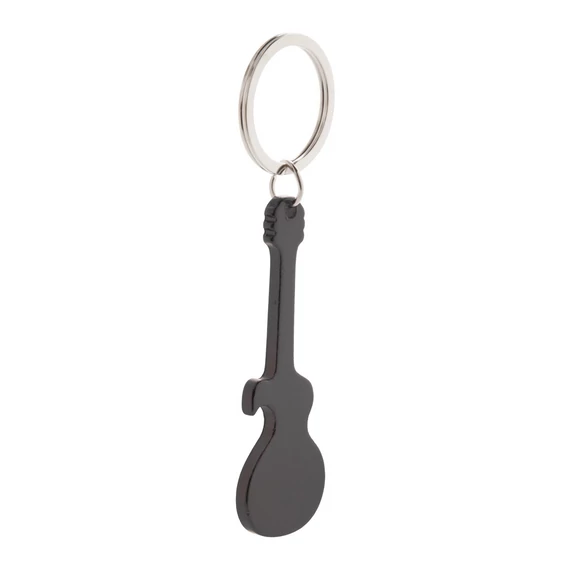 Gitár formájú sörnyitó kulcstartó