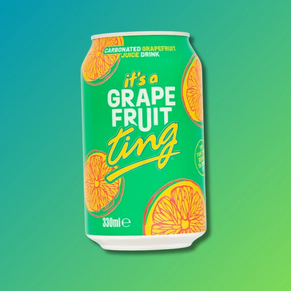 Ting Grapefruit angol Grapefruit ízű szénsavas üdítő 330ml
