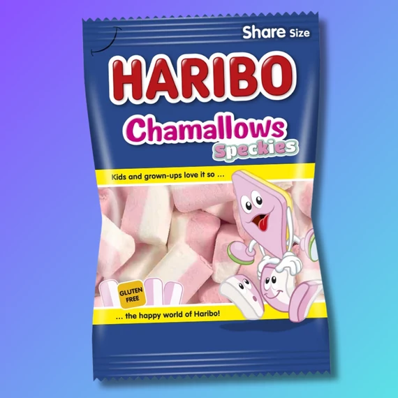 Haribo Chamallows Speckies pillecukor 175g