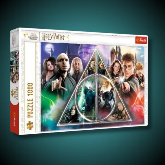 Harry Potter a Halál Ereklyéi logó puzzle 1000db 