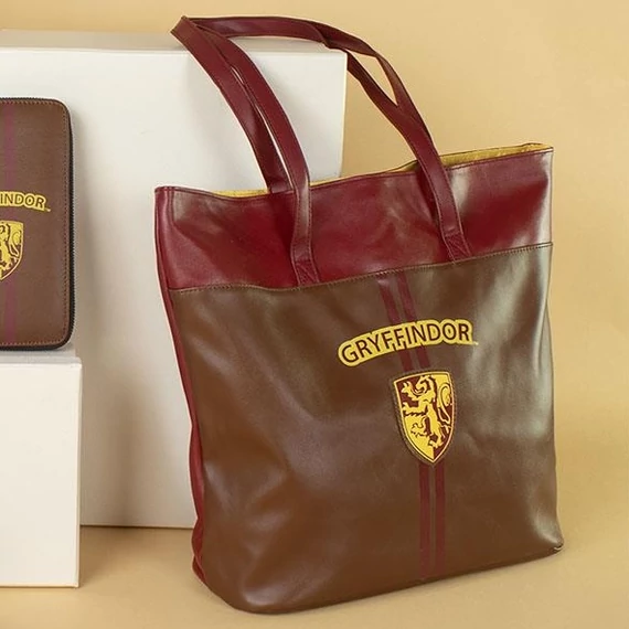 Harry Potter Griffendél bőr bevásárlótáska