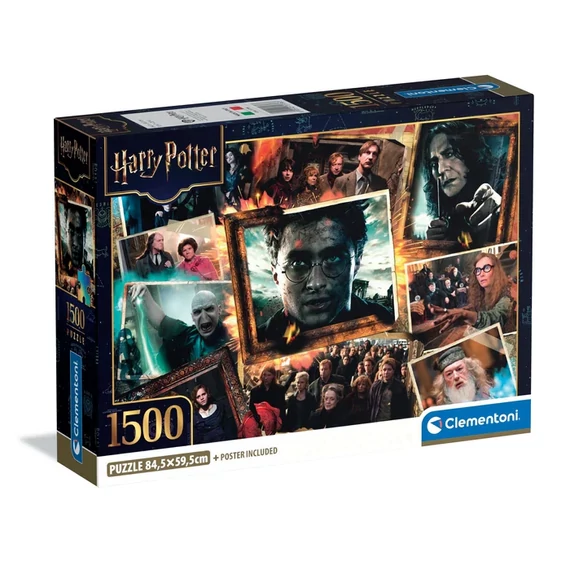 Harry Potter puzzle ajándék poszterrel 1500db