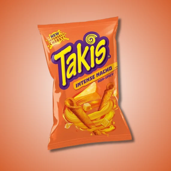 Takis Intense Nacho mexikói sajtos tortilla chips 90g