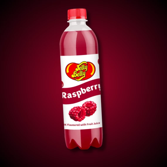 Jelly Belly Fruit Drink Raspberry málna ízű amerikai üdítőital 500ml