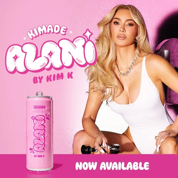 Alani Nu Kimade by Kim Kardashian Energy Pink limonádé ízű energiaital 330ml