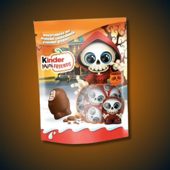 Kinder Csontvázak Halloweeni csokoládé figurák 122g