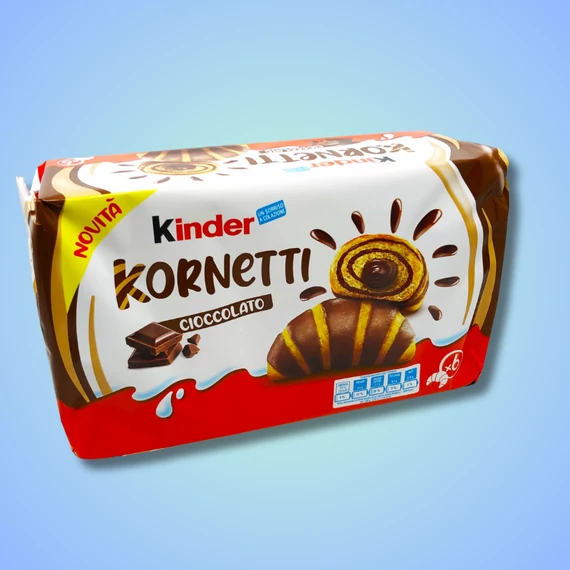 Kinder Kornetti Olasz csokoládéval töltött Croissant családi kiszerelés 252g