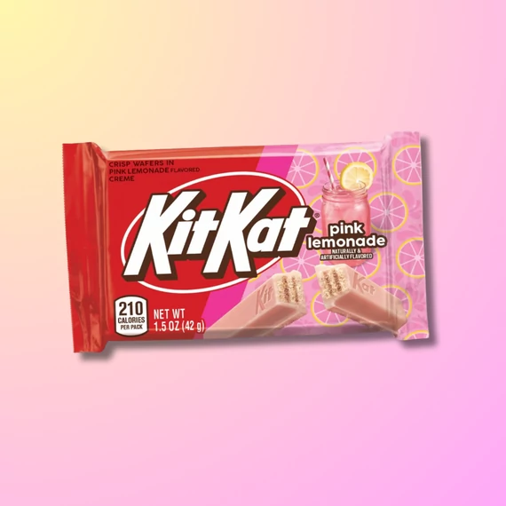 KitKat Pink Lemonade eper és limonádé ízű csokoládé 42g