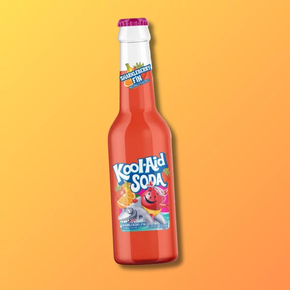 Kool-Aid Soda Sharkleberry Fin trópusi gyümölcsös üdítő 355ml