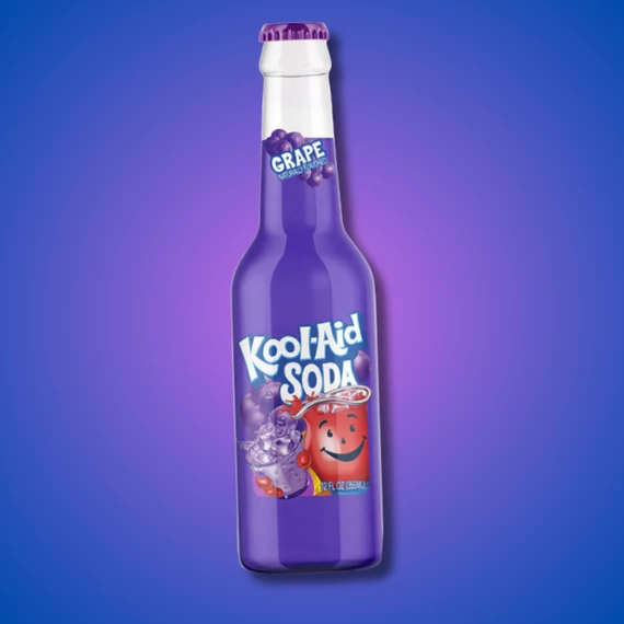 Kool-Aid Soda Grape szőlő ízű gyümölcsös üdítő 355ml