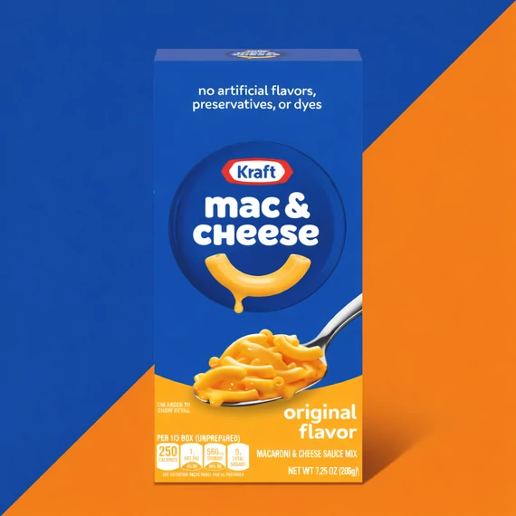 Kraft Sajtos amerikai Mac and Cheese Original 206g