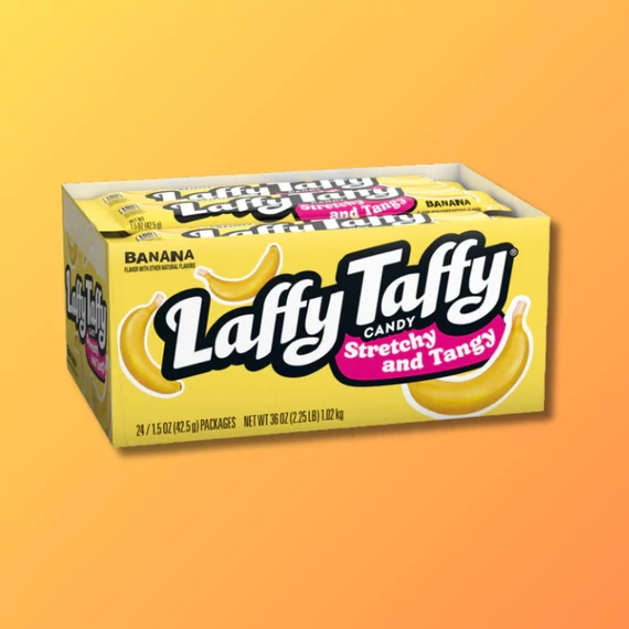 Laffy Taffy Bar Banana banános ízű cukorka 43g