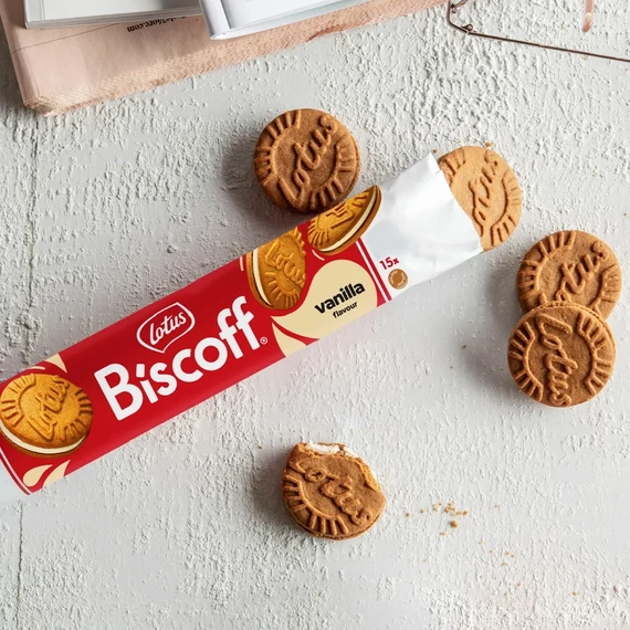 Lotus Biscoff Vanilla eredeti vaníliás keksz 150g