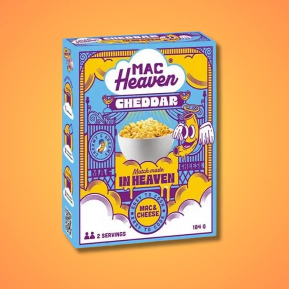 Mac Heaven Cheddar Cheese Cheddar sajtos Mac and Cheese 184g