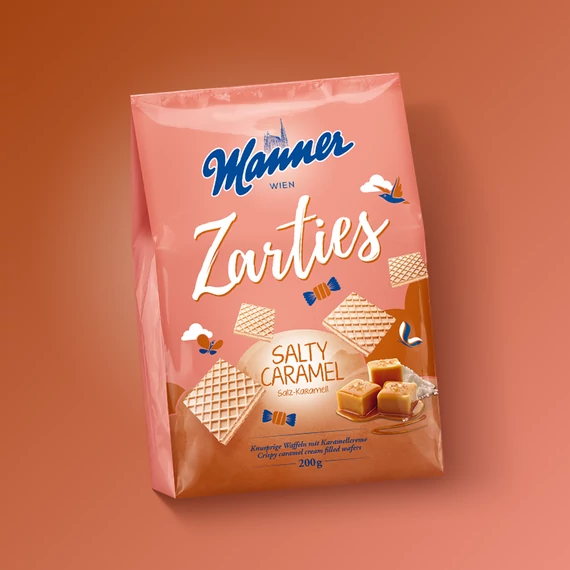 Manner Zarties sós karamellás nápolyi 200g