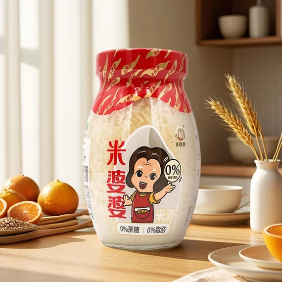 Mi Popo kínai fermentált rizs 900g