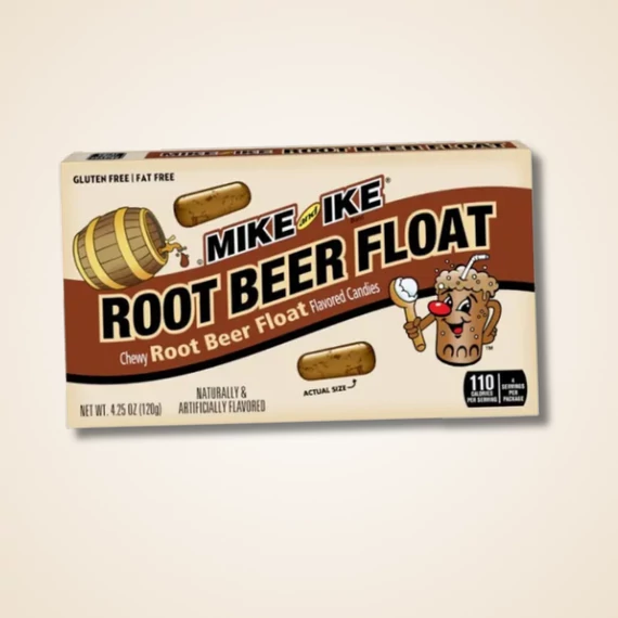 Mike and Ike Root Beer Float gyökérsör ízű drazsé 120g