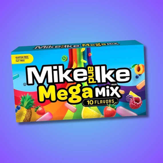 Mike and Ike MegaMix gyümölcs ízű cukorkák 120g