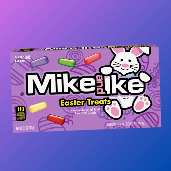 Mike and Ike húsvéti limitált amerikai bogyós gyümölcs ízű cukorkák 120g