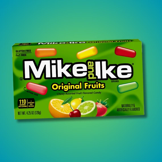 Mike and Ike Original gyümölcsös cukorkák 120g