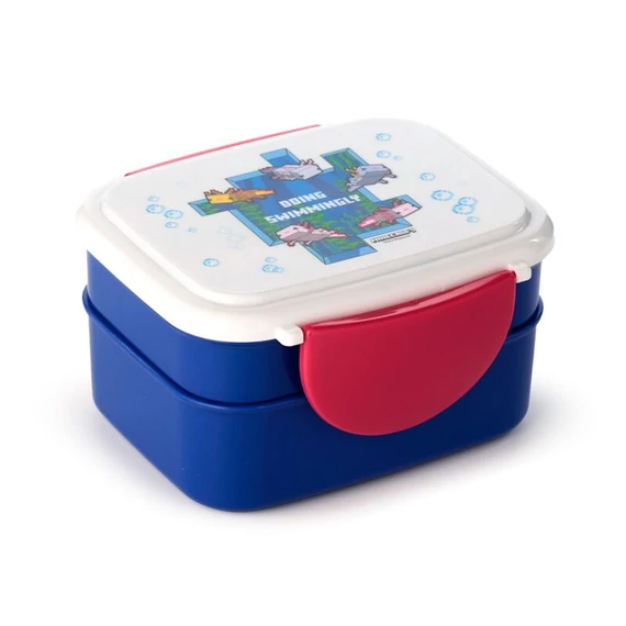 Minecraft Axolotl bento uzsonnás doboz