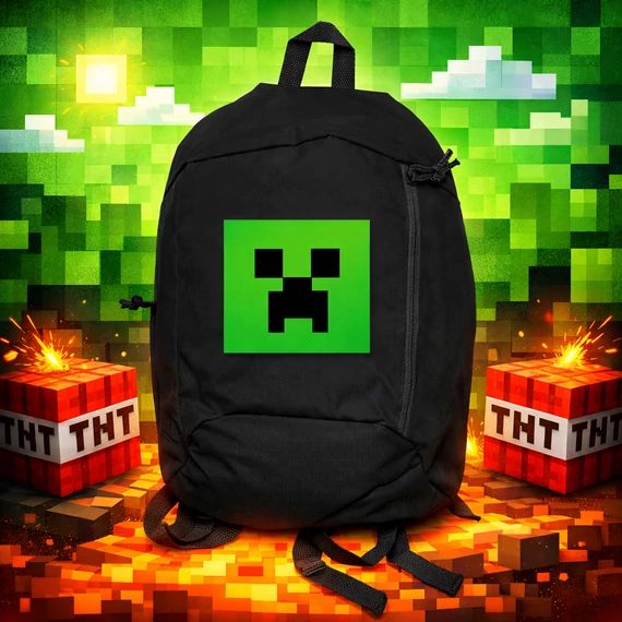 Minecraft Creeper hátizsák 