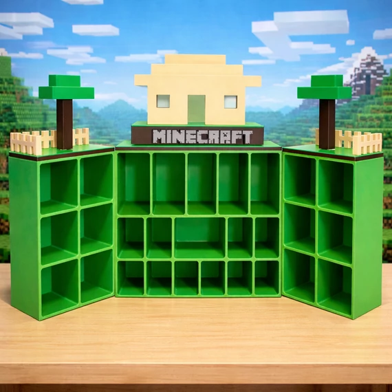 Minecraft Kinder Joy figura tartó 