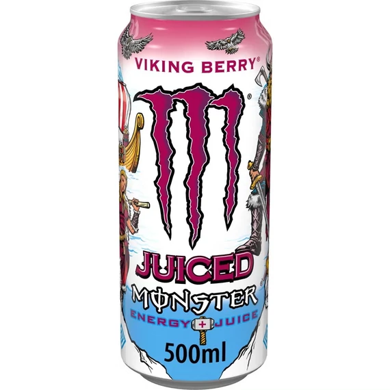 Monster Energy Juiced Viking Berry angol energiaital 500ml