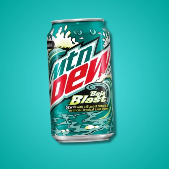 Mountain Dew Baja Blast Tropical Lime trópusi lime ízű üdítőital 355ml