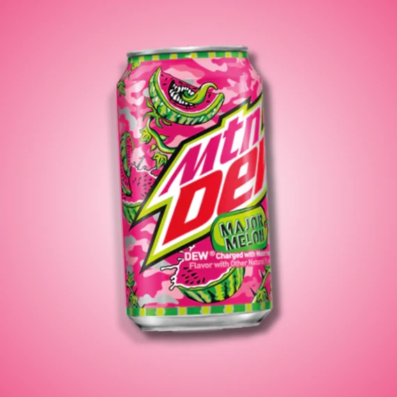 Mountain Dew Major Melone dinnye ízű üdítőital 355ml