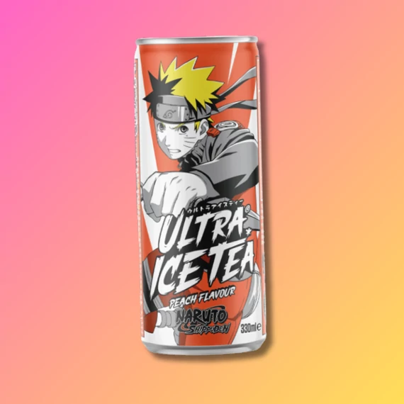 Naruto Ultra Ice barackos ízű tea 330ml