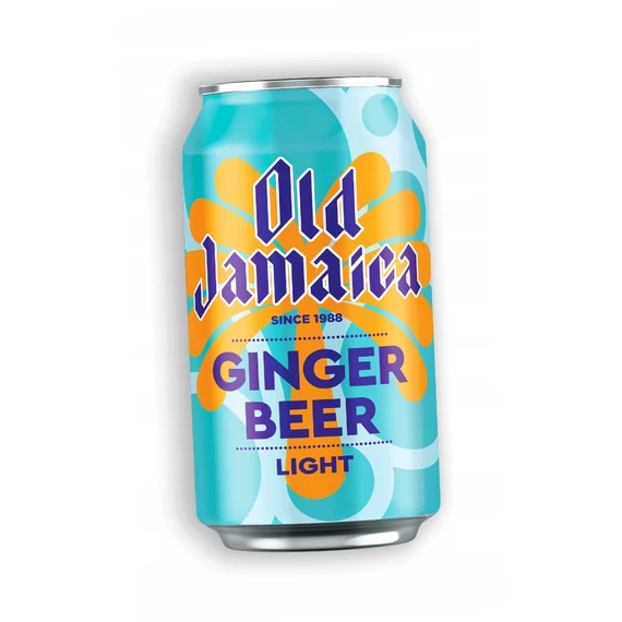 Old Jamaica Ginger Beer Light cukormentes szénsavas alkoholmentes gyömbérsör 330ml