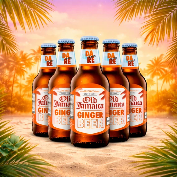Old Jamaica Ginger Beer gyömbérsör üveges 6x250ml