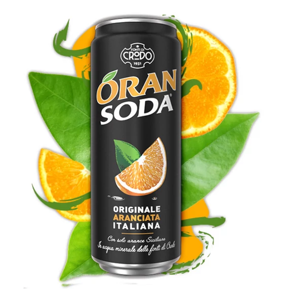 OranSoda Olasz narancsos üdítő 330ml
