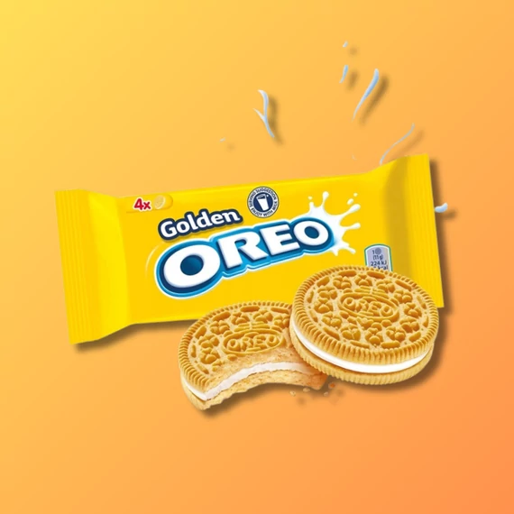 Oreo Golden vanília ízű keksz 44g