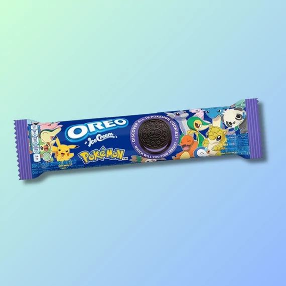 Oreo Ice Cream fagylalt krémes Pokémon keksz 119g