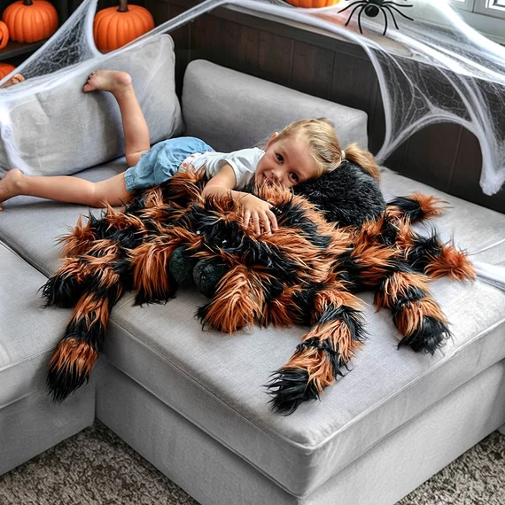 Óriás tarantula plüss 