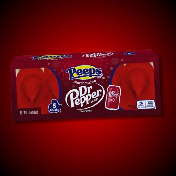 Peeps Dr Pepper ízű pillecukor 42g