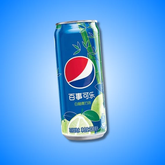 Pepsi Pomelo Bamboo kínai bambusz ízű szénsavas üdítőital 330ml