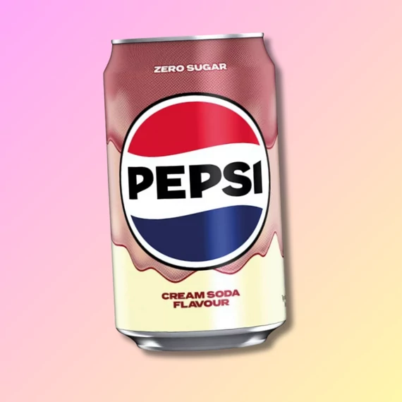 Pepsi Cream Soda angol szénsavas üdítő 330ml