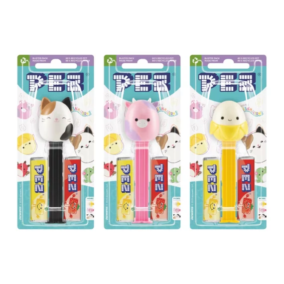  PEZ Squishmallows adagoló cukorkával 17g