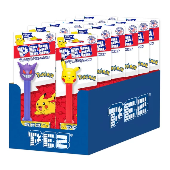 PEZ Pokémon adagoló cukorkával 17g