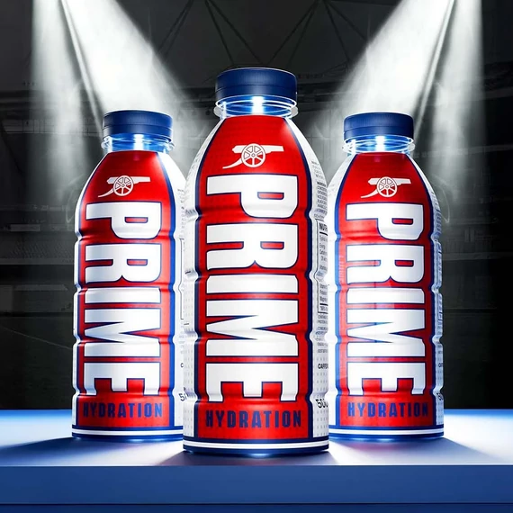 Prime Hydration Arsenal eper és banán ízű sportital 500ml