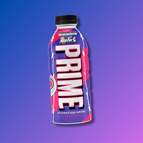 Prime Hydration Raptors Purple Red USA sportital 500ml