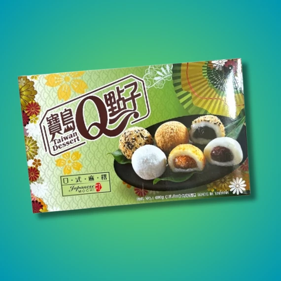Q Mochi válogatás több ízben díszdobozban 450g