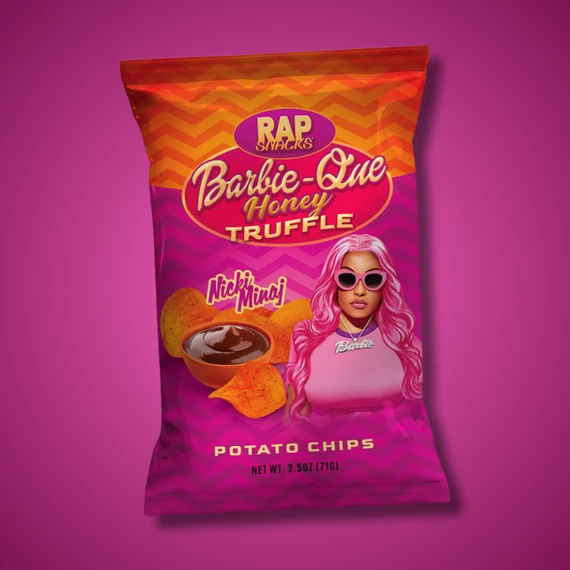 Rap Snacks Nicki Minaj Barbie-Que Honey Truffle mézes szarvasgombás chips 71g