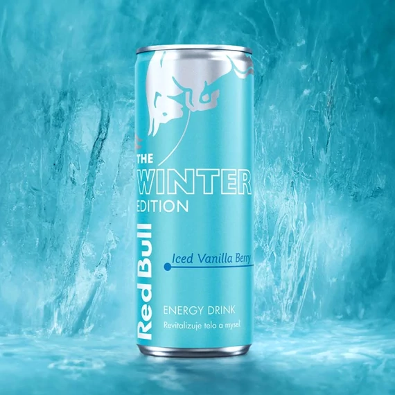 Red Bull Winter Edition Iced Vanilla Berry vaníliás-gyümölcsös ízű energiaital 250ml