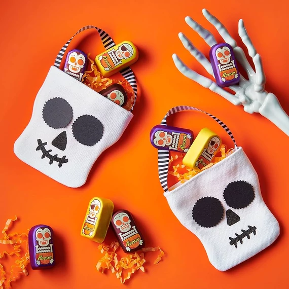 Reeses Skeletons mogyóróvajas Halloween-i figurák 10g