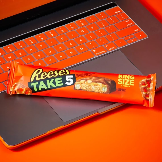 Reeses Bar Take 5 mogyoróvajas tejcsokoládé 42g