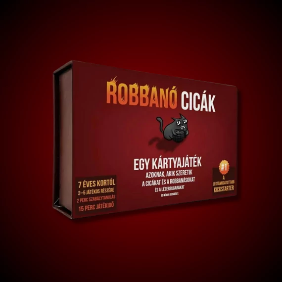 Robbanó cicák kártyajáték